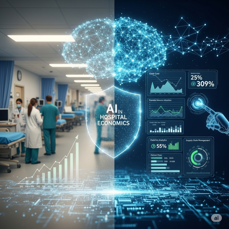انقلاب هوشمند در مدیریت مالی بیمارستان: کاربرد هوش مصنوعی و تحلیل داده‌های حجیم در افزایش درآمد و کاهش کسورات