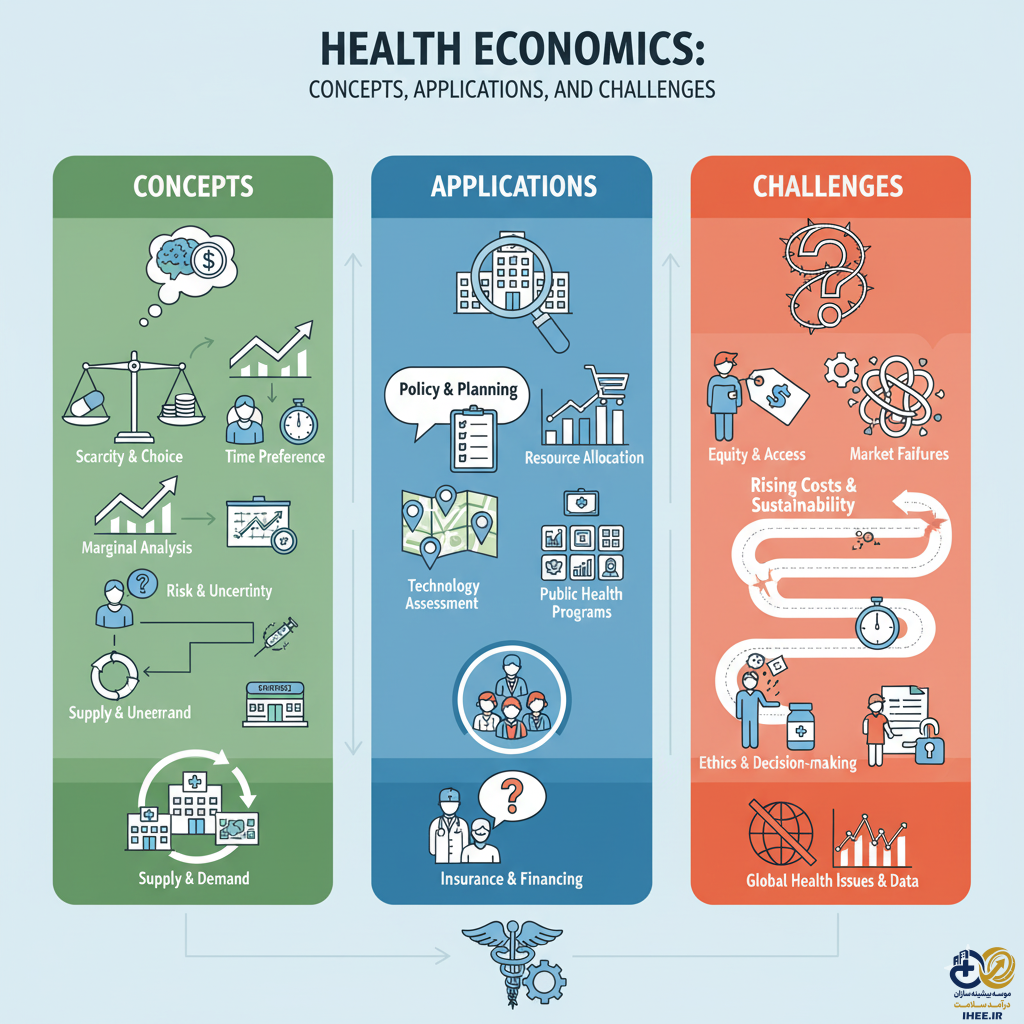 اقتصاد سلامت و درمان: تحلیلی جامع از مبانی، نظام‌ها و چالش‌های سیاست‌گذاری